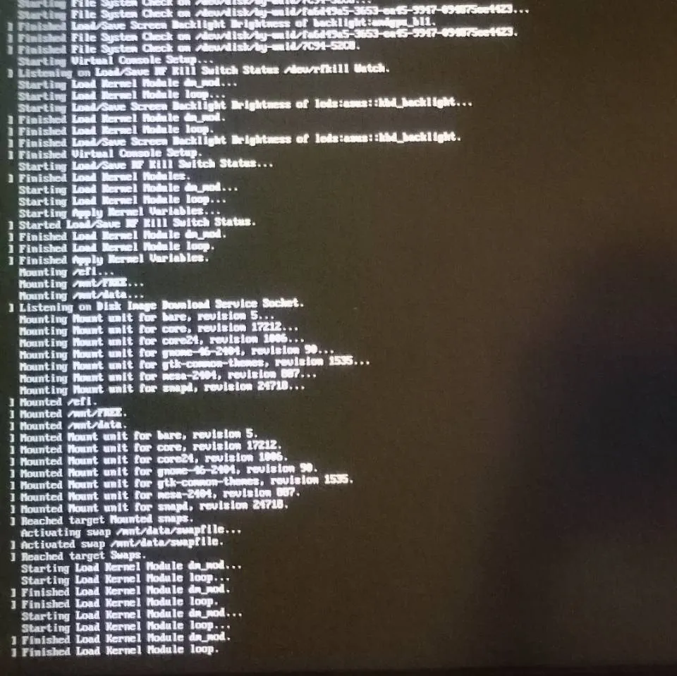 Arch booting